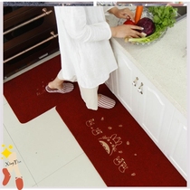 Anti-oil mat kitchen waterproof and non-slip special Nordic style building entrance door floor mat bath room suction