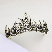Bride wedding Black Crown dress headwear dinner hair accessories photo photo Crown wedding accessories