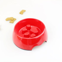 Small plain noodles slow food cat bowl pet dog basin stop food cat bowl