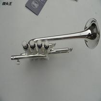 Western blown 4 keys Full silver soprano small number three sound small number instrument manufacturer wholesale copper pipe small number