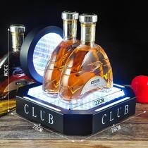 Juntier Bar KTV Luminous Wine Rack Wine Topedestal Red Wine Foreign Wine Show Fiction Winemaker XO Wine Holder