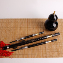 Yunnan ethnic musical instrument All black wood Hulusi Handmade by hand made of quality cucurbiturus briless