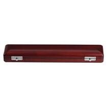 New solid wood flute head box mahogany flute box curved box musical instrument storage box in large stock