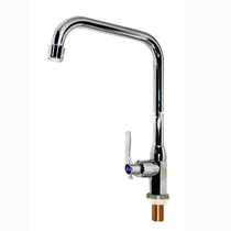 Kitchen faucet zinc alloy washing pool sink faucet single cold washing dishes basin faucet bathroom