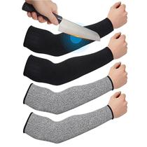 Factory wholesale cutting arm straight thumb opening black anti-cutting guard Amazon wrist shield spot