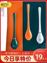 Brush toilet brush silicone toilet brush household no dead angle artifact hanging wall net red toilet toilet baseball bat