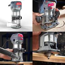 Multi-function trimming machine Woodworking slotting artifact Chamfering machine Engraving machine Gong machine Electric tools Bakelite milling groove 