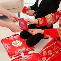 Chinese wedding chapel supplies wedding tea kneeling pad 1 pair of wedding worship Heaven and Earth bride seat new wedding seat pad