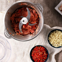 6L large capacity meat grinder Vegetable grinder Stuffing machine 12L garlic puree garlic machine Crushed ginger garlic hot sauce