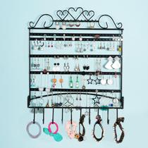 Jewelry earrings necklaces Jewelry earrings shelves creative earrings display racks hanging walls female household storage large capacity