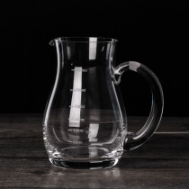 Household lead-free liquor wine dispenser Decanter with scale liquor cup set Crystal glass wine set