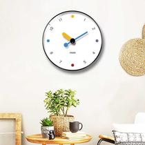 Mute clock wall clock simple Nordic clock Wall watch modern bedroom cute cartoon childrens room decoration