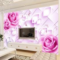 TV Background Wall Paper Non-woven Fabric Wallpaper Living Room Bedside Soft Bag 3D Solid seamless wall cloth large mural