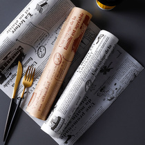 Kitchen oil-absorbing paper fried food special barbecue oven baking household oil-to-oil paper household food grade mat oil paper