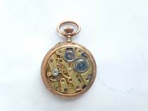 Yan Wu Ge] Enamel watch Dong beaded with rhinestone enamel pocket watch