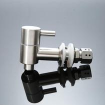 Glass bubble wine bottle faucet wine tank faucet faucet bubble wine jar copper stainless steel wine tank wine barrel valve switch