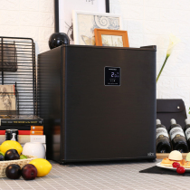 HCK Husky refrigerator Household small retro mini office dormitory refrigerator Frozen air-cooled frost-free single door