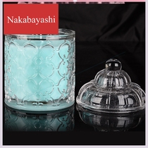 New non-smoking SA soy wax candle glass glass hotel Crystal essential oil fragrant European style