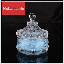 New glass essential oil SA about smokeless Crystal fragrant Nordic cold candle soy bean wax