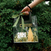 ins Wind niche packaging gift box handbag gift box creative empty box with hand gift candy box