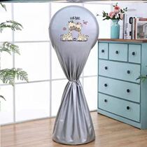 Collecting bag gray large cylindrical sleeve net cover vertical fan fixing ring fan dust cover floor type cartoon