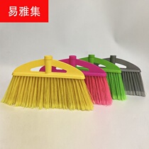 Outdoor cleaning plus hard broom Factory school labor insurance broom with stainless steel rod broom set