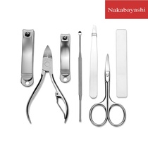 Zipper bag 7-piece stainless steel nail clipper set nail clipper manicure manicure tool nail set
