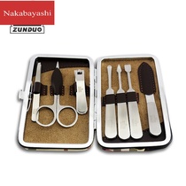 Stainless steel nail clipper set 7-piece nail clipper nail beauty tools nail clipper gift custom logo