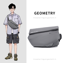 Original tide brand postman charter can wind mens bag shoulder crossbody bag summer chest bag sports fanny pack magnetic suction buckle