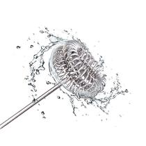 Rechargeable coffee brewers hot and cold milk electric hand-held milk frother home sourer foam puller