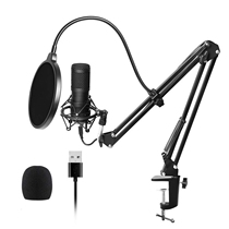 USB microphone PS4 game e-sports sampling rate 192KHZ 24BIT plug-and-play driver-free live broadcast customization