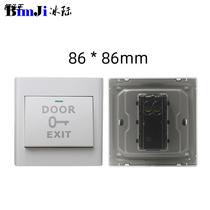 Access Control Switch Doorbell Switch Panel Concealed 86 Type Open door Access button Access door switch