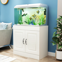 Fish tank base cabinet European bearing aquarium base living room partition cabinet can be custom-made large and medium-sized shui cao gang