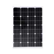 New 12V solar panel 100W monocrystalline charging power generation panel Photovoltaic power generation 200W household charging battery