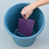 Trash can Automatic bag change bag pressure ring Household large garbage basket Bathroom bedroom living room office paper basket