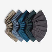 Repeatedly washed cotton cloth medium thick whole household can pure cotton thick wear-resistant shoe cover machine room direct sales foot cover solid color factory