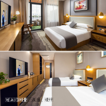 Proud Guest House Hotel Rooms Apartments Folk Accommodation Furniture Bed Upscale Light Lavish Quick And Large Bed Double Mark Complete Set