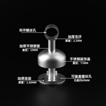 The clothes drying pole balcony top fitted with fixed drying frame 304 stainless steel drying frame clothes cool frame single pole