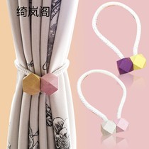 Nordic magnet curtain buckle a pair of decorative European living room straps strapping rope lace straps curtain buckle