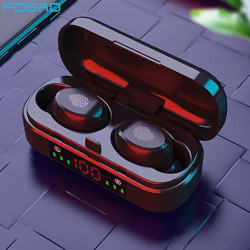 Tws беспроводные наушники для Bluetooth наушников 9D Bass Stereo