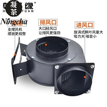 Round pipe smoke exhaust machine commercial barbecue shop smoking machine under smoke exhaust oven exhaust fan exhaust fan ventilation fan