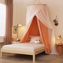 Childrens Bed Mantle Dome Bed Curtain Mosquito Net Integrated Multifunction ceiling tent Home Bedroom Shading Proof-proof All-cover style