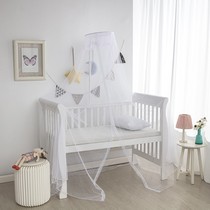 Newborn Baby Baby Bed Mosquito Net Clip Type Liftable Anti-Bug Full-hood Universal Bracket Free of perforated floor portable