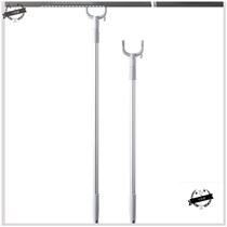 Support the clothes rod to dry the clothes fork the clothes fork rod the cool household to collect clothes plug in and pick up the clothes rod the drying stick head the telescopic lengthening clothing store