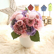 Rose Beam Fake Flowers Great Liflower Emulation Flowers Fake Flowers Export Wedding home Decorative Goods GF15538 shooting