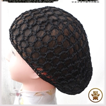 Wig set black durable middle-aged pressure hair cap Hair net net pocket bag full head net cover Baotou large lady does not Le