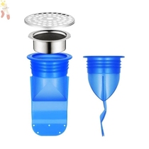 Floor drain deodorant core silicone plug inner core toilet old sewer cover sewer anti-odor return water insect proof artifact
