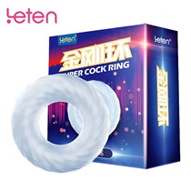LETEN Penis Rings Scrutum Binding Chastity Device Lock Sperm