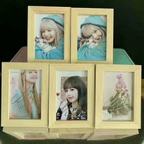 BLACKPINK member LISA Autograph photo frame pro-sign Fidelity fan support star surrounding Photo