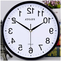 Kindergarten large wall clock watch home personality digital small size Nordic wind clear new big retro hanging wall round